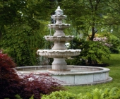 RENAULT EXTRA LARGE FOUR TIER FOUNTAIN ON 12\' POOL