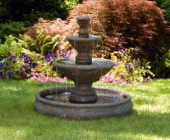 THREE TIER HARVEST POOL FOUNTAIN