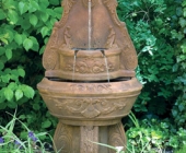 FLORAL GARDEN FOUNTAIN