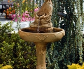 SITTING ORIENTAL WOMAN FOUNTAIN