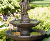 TWO TIER LADY OF THE ARBOR FOUNTAIN