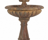 Baroque/Textured Fleur De Leis