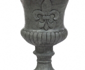 Plain Urn Fleur De Leis